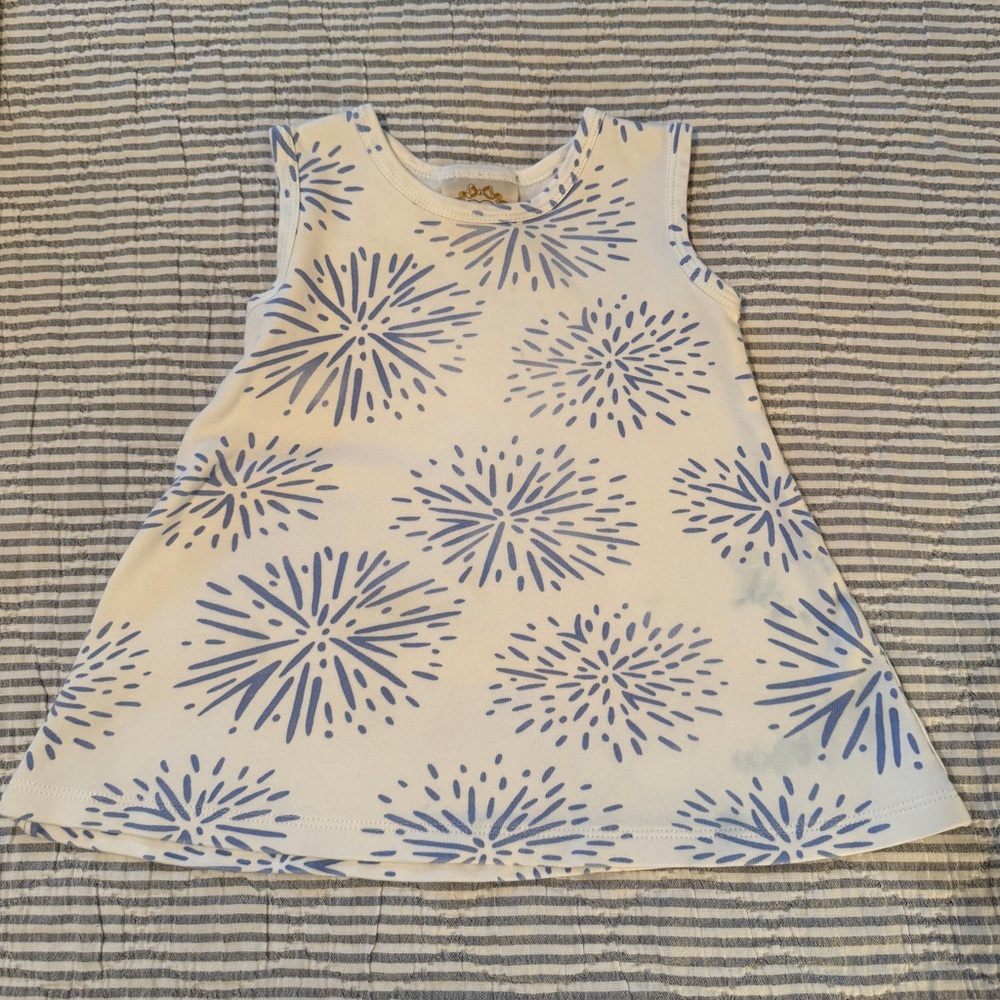 TBBC Polly Play Dress in Boom Sizzle Pop, 2T